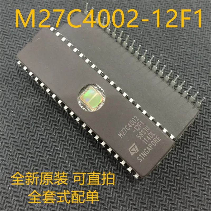 ; набор из 10 шт./лот M27C4002-12F1 M27C4002 EP Встроенная память CDIP-40 память на интегральной схеме 8-битный со стирающимися чернилами программируемый Встроенная память Товары на