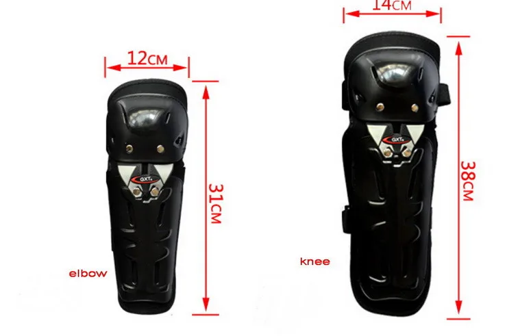 4 шт./компл. GXT колено локоть протектор мотоцикла, мотоцикл мотокросса шестерни, мотокросса мотоцикла защита колена