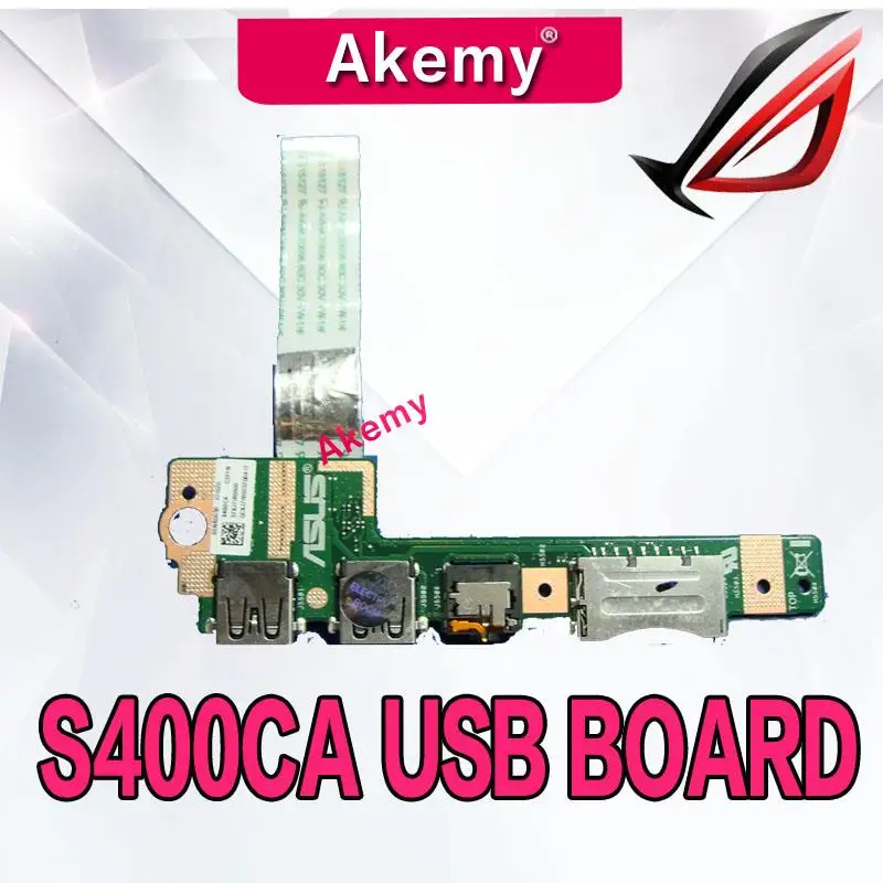 Оригинальная плата ввода вывода для S400C S400CA S500C S500CA аудио ноутбука USB интерфейс SD