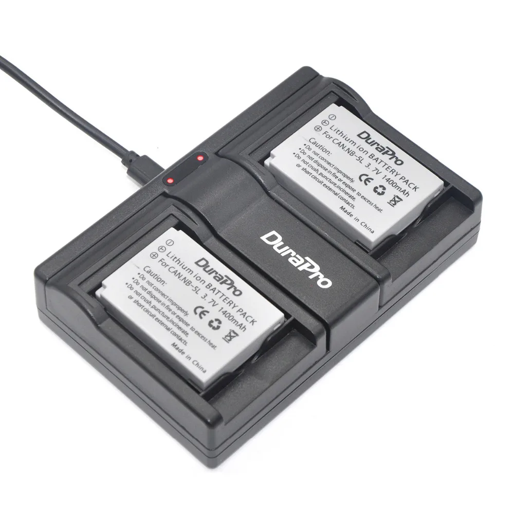 2 шт. NB-5L NB 5l NB5L литий-ионный Батарея+ USB Зарядное устройство для Canon S110 SX200 SX210 SX220 SX230 является hs IXUS 850 870 800 860 990 SD 950