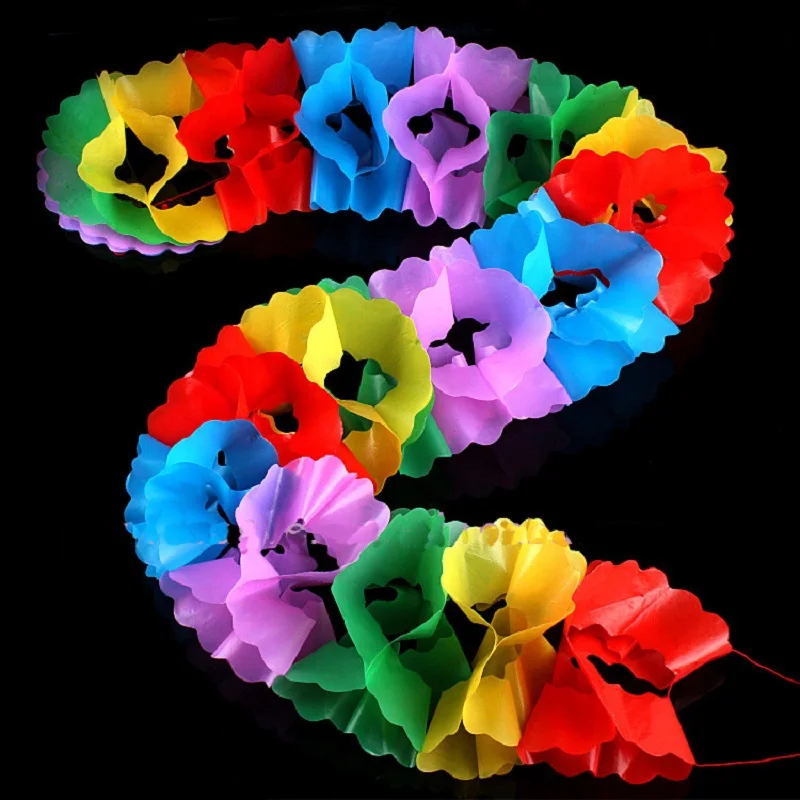 

2pcs/Lot Large Circle Compression Flower Stage Magic Tricks Props Accessories Gimmick Flower Magic Tricks Kid Child Puzzle Toy