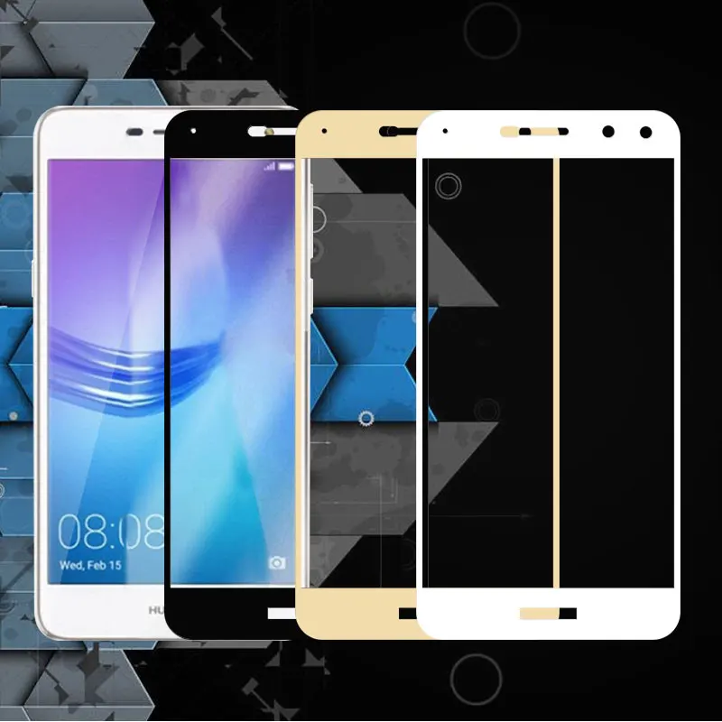 

For Huawei Y5 2017 Screen Protector Full Cover Anti-Explosion Tempered Glass For Huawei Y5 2017 MYA-L22 Protective Film 5.2