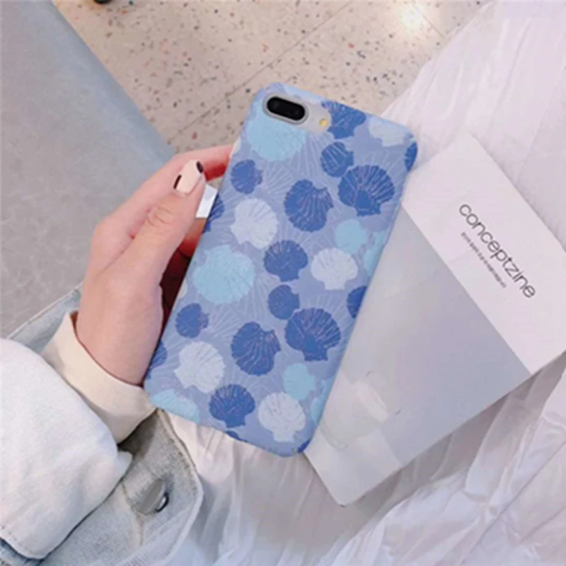 Компактный и свежий цветок чехол для телефона для iphone 6 6s 6/6s plus 7 8 7/8 plus все включено цветок воды Жесткий корпус