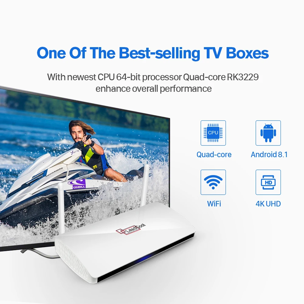 IPTV France Arabic Italy IP TV Leadcool Android 8.1 Tv Box IPTV French Subscription Italia Spain Portugal Qatar Belgium IP TV