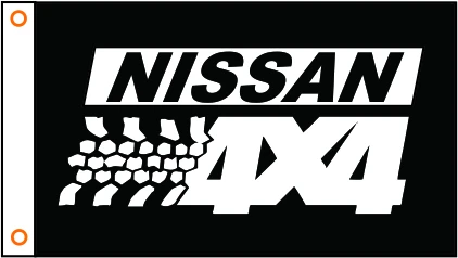 Флаг автомобиля NISSAN баннер 3ftx5ft полиэстер 06