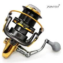 Новинка YUMOSHI большая игра спиннинговая рыболовная Катушка 12+ 1 BB YOMORES TF 8000 9000 длинная литая Рыбная ловля
