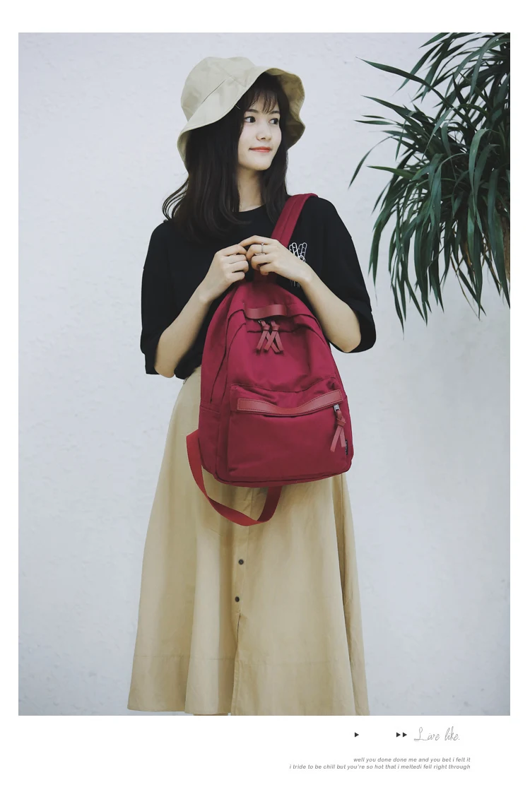 Menghuo High Quality Women Canvas Backpack Teenage Girls Leisure Backpack Bag Vintage Stylish Female School Bag Bookbag Mochilas (12)