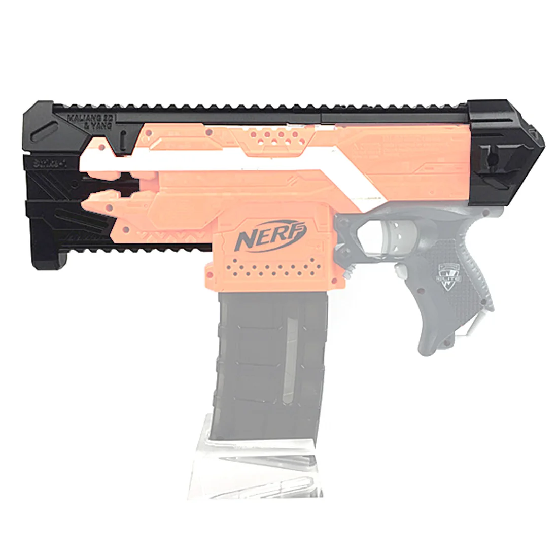 

Maliang 3D Printing Science Fiction Style S1 Appearance Modified Kit for Nerf Stryfe - Black