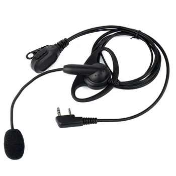 

Top Deals Details of the for BAOFENG K-enwood UV5R Retevis TYT 2-WAY RADIO D-PTT Headset Headphone w/ boom microphone