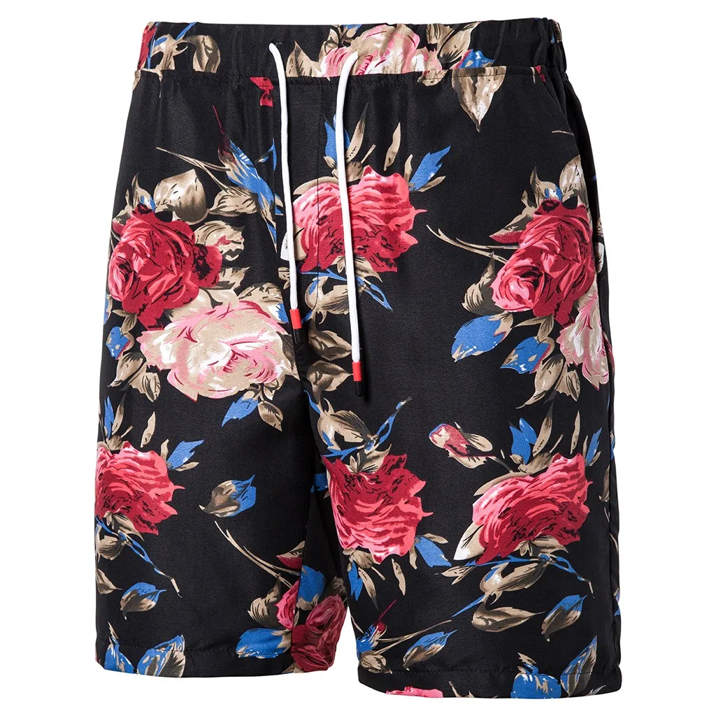 

2019 Summer Hot Sale Male Short Pants Men' Beach Shorts Quick Dry Printing Board Shorts Men Casual Slim Boxers Bottoms