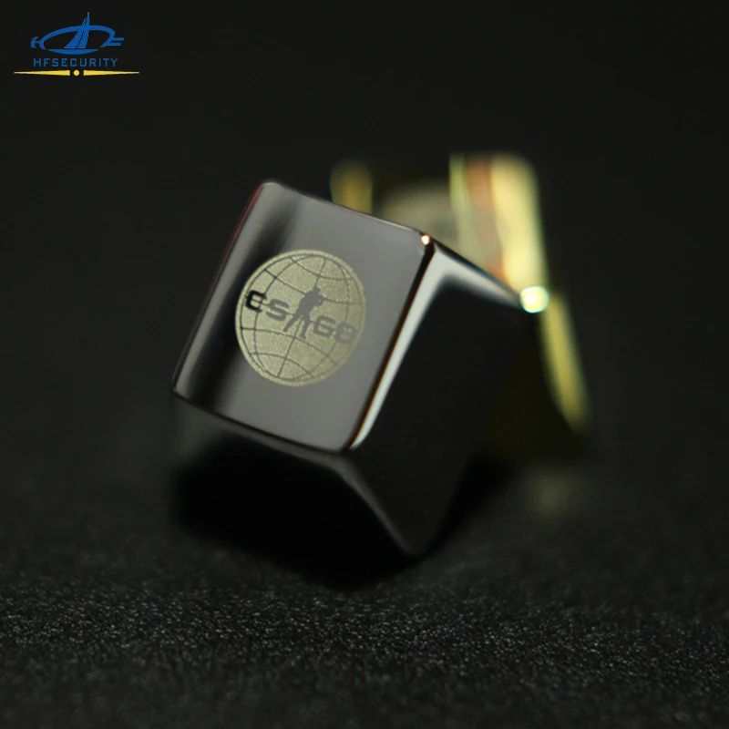

[HFSECURITY] Zinc Alloy Keycap Mechanical Keycaps CS Caps for Mechanical Gaming Keyboard