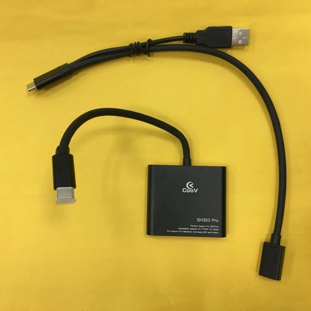 Для Nintend коммутатора/для samsung/MacBook Pro для Coov SH350 PRO мини док-станции USB-C Тип-C адаптер