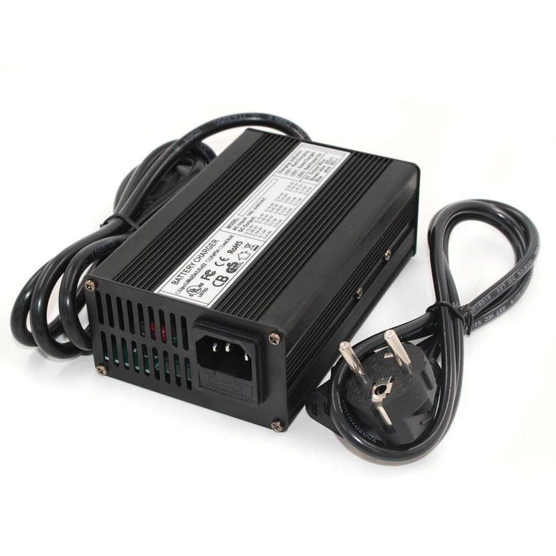 54.6V 3A Charger 13S 48V li-ion battery Charger Output DC 54.6V With cooling fan Free Shipping 54.6V 3A Charger 13S 48V li-ion battery Charger Output DC 54.6V With cooling fan Free Shipping