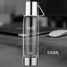 XIAOMAOTU 3rd Generation 550 ML Smart Touch Wasserstoff Reiche Wasser Ionisator Flasche Wasserstoffgenerator Glas Wasserflasche Wiederaufladbare