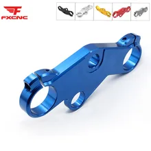 Для SUZUKI GSXR 600/750 2001-2003 2002 GSXR 1000 2001-2002 CNC алюминиевый тройной Передний торцевой верхний зажим