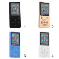 tf כרטיס MP4 מסך LCD קליפ USB Mini מבריק Media Player תמיכה 32G TF כרטיס אולטרה דק סאונד Lossless 1.8