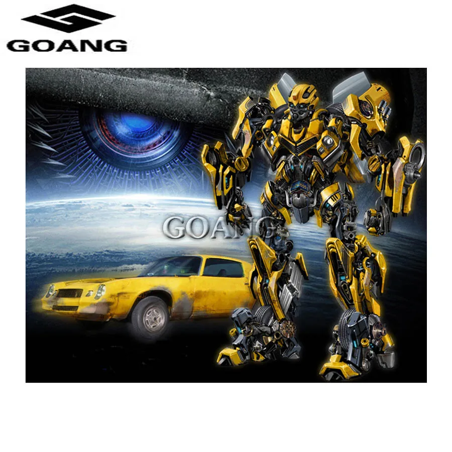 

Diamond Embroidery 5D DIY Diamond Painting robot car Diamond Painting Cross Stitch Rhinestone wall Decor