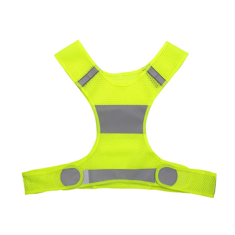 Reflective Safety Vest for Construction High Visibility Running Vest Security Equipment Night Work Tops Wear Uniforms #FS#4AG08 (4)