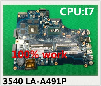 

For Dell 3540 V3540 motherboard LA-A491P Main board with I7 CPU 100% tested Good working