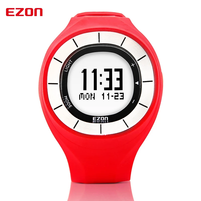 HOT EZON waterproof sports watch color optional heat pedometer sports watch watches wearable smart devices