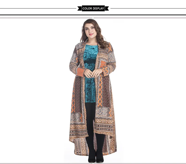 Мусульманский кардиган, Тренч, Дубай, абаи, Кимоно размера плюс, 5XL, 4XL, халат, Ретро стиль, кафтан, макси, длинное пальто для женщин, CM309