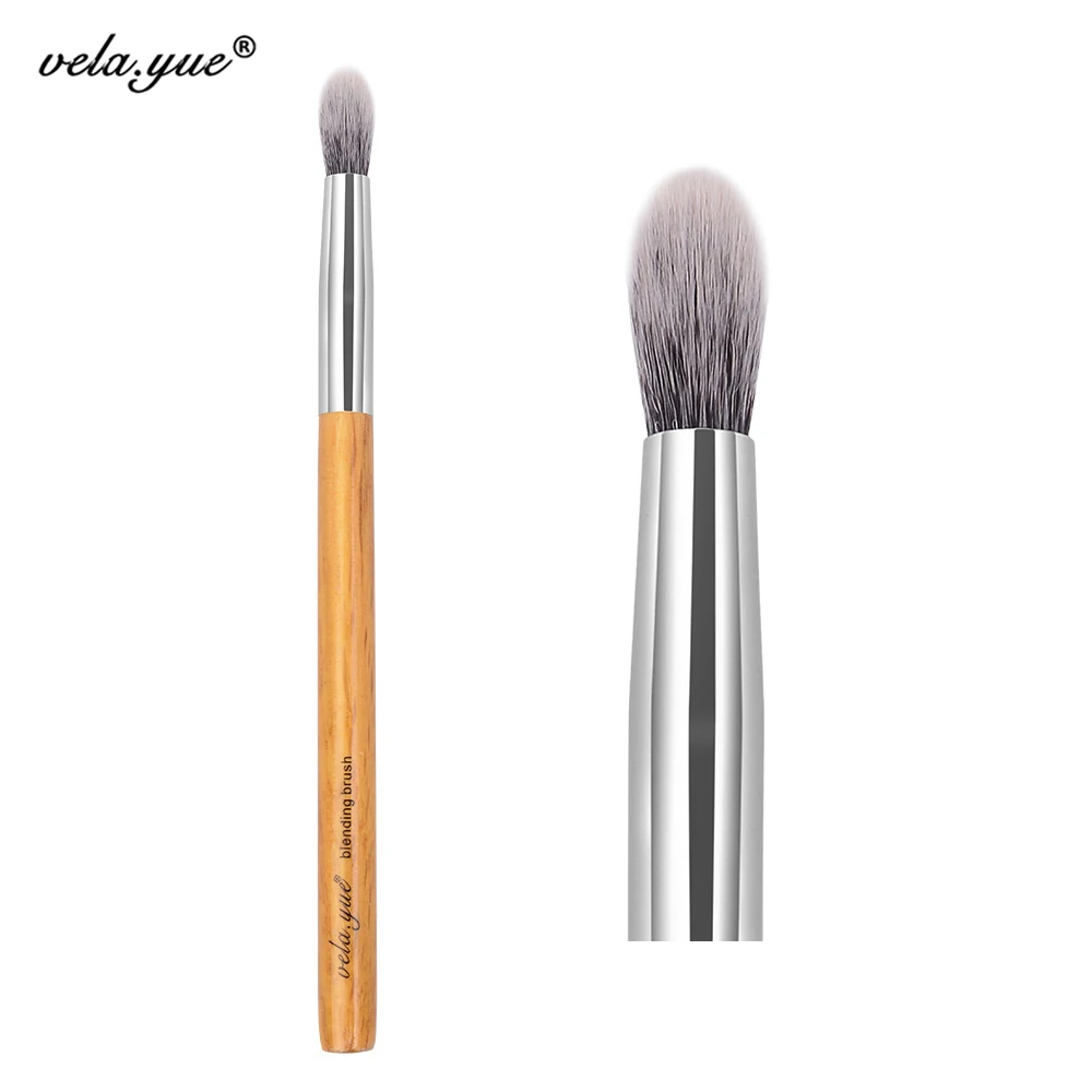 

vela.yue Precise Tapered Blending Brush Eyes Crease Contour Makeup Tool