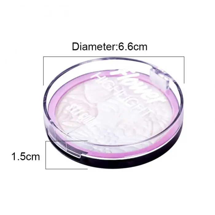 Dropshipping Women Brighten Power Facial Contour Shimmer Side Glow Highlight Cosmetics SMJ