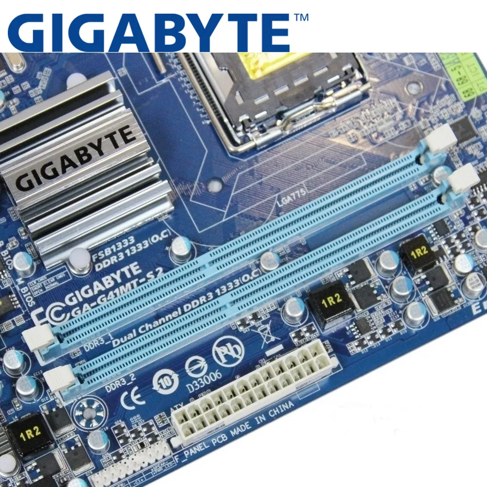 GIGABYTE GA-G41MT-S2 настольная материнская плата G41 Socket LGA 775 для Core 2 DDR3 8G Micro ATX оригинальная материнская плата G41MT-S2