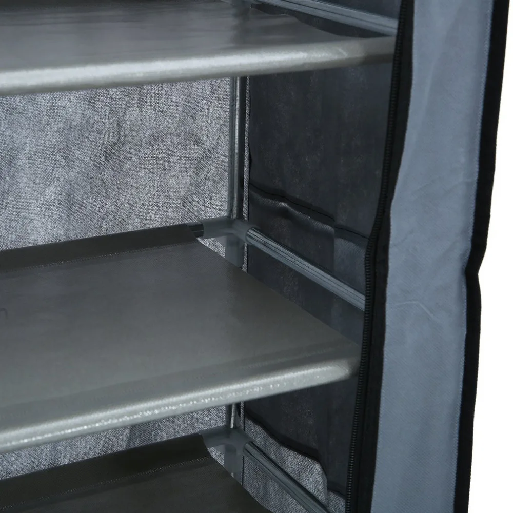 Newest Nonwoven Fabric Home Shoes Organizer Durable Shoe Rack Space Saving Storage Shelf Portable Home Accessories