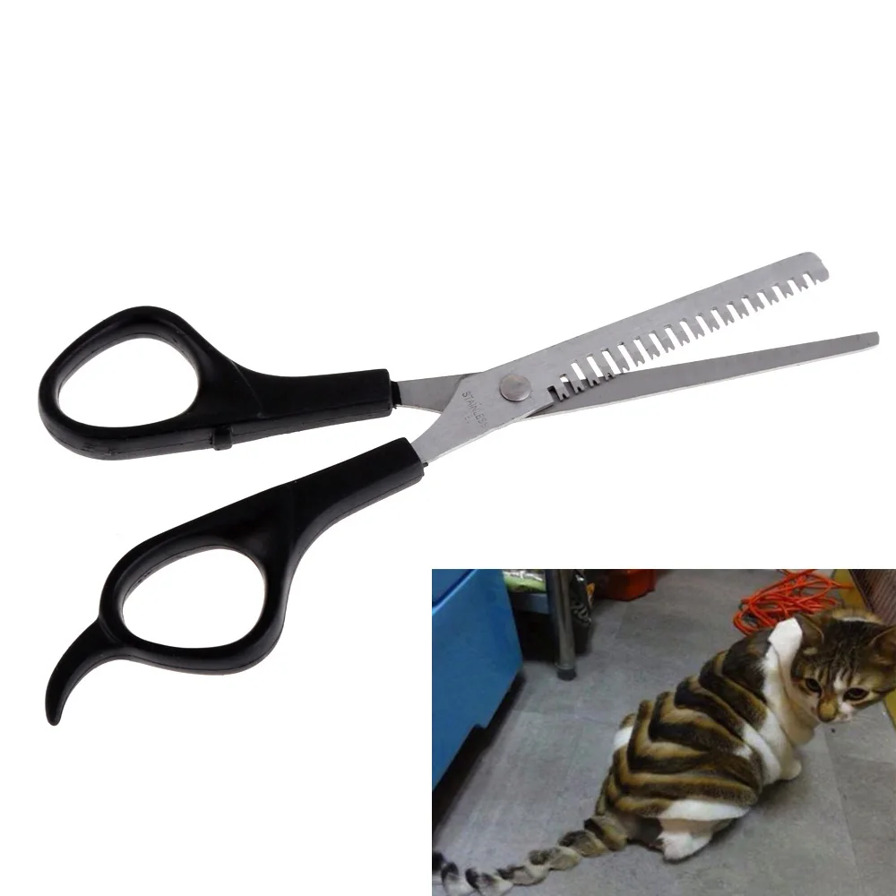 

Pet Grooming Shear Dog Cat Hair Thinning Scissors Barber Shop Necessity lb FG