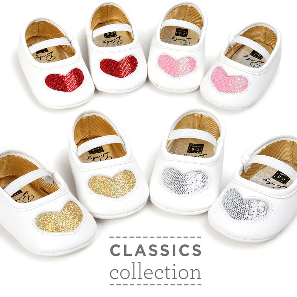 

Baby Girl Shoes Fashion Lovely Sweet Princess Sequins Shoes Sneaker Anti-slip Soft Sole Toddler Casual Shoe bebek ayakkabi