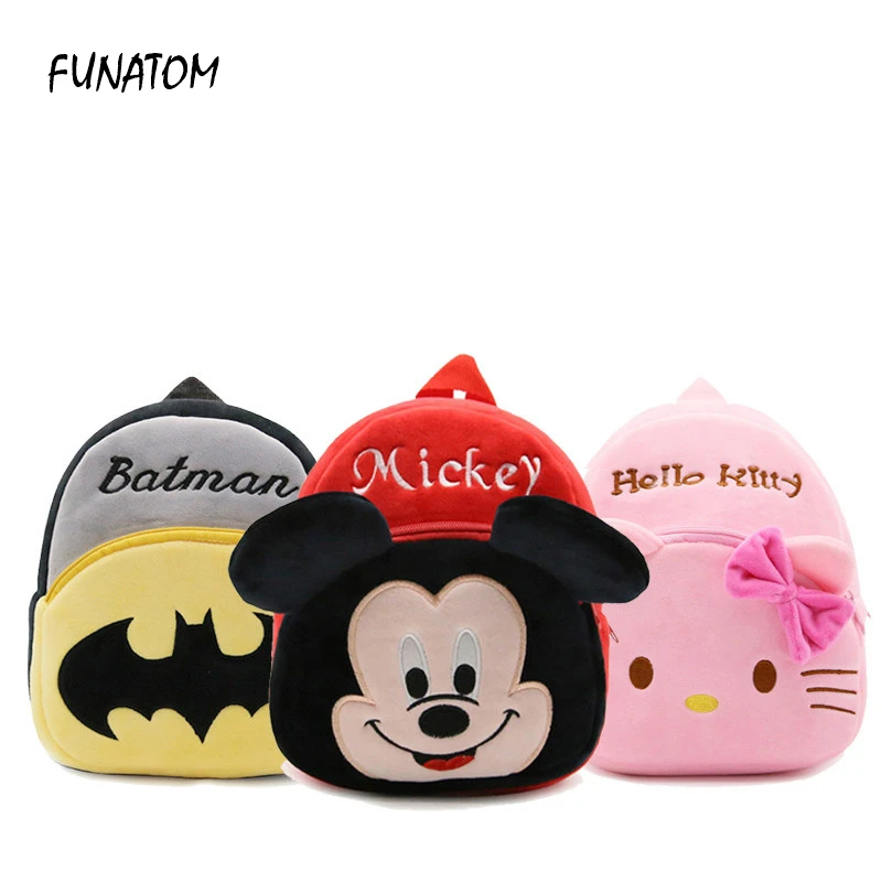 

Cartoon Plush Kids School Bags Children Girl Mini School Backpacks Baby mochila Infant School Bags Boy Backpacks Gift For Kids
