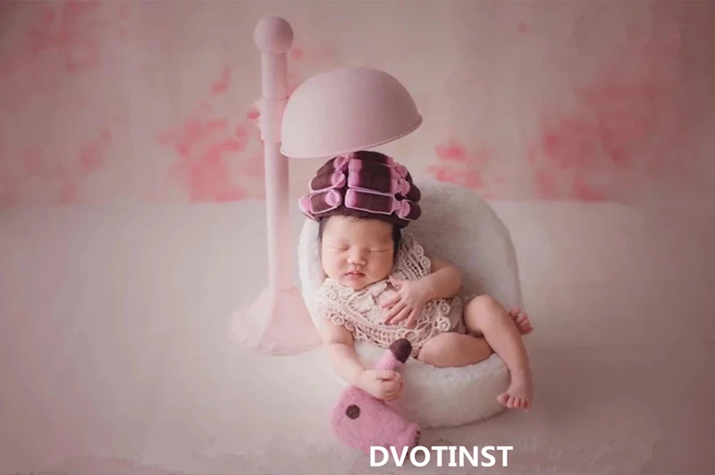 Banheira para o Bebê Acessórios de Tiro Dvotinst Adereços Fotografia Recém-nascido Ferro Criativo Posando Balde Foto Infantil Estúdio 4 Dvotinst adereços fotografia recém-nascido ferro criativo posando