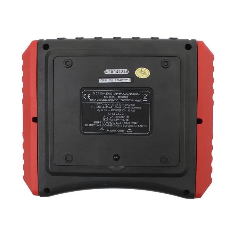 US $512.32 UNIT UT595 Multifunction Loop Testers Earth Ground Line Loop Impedance Tester Insulation Resistance Meter