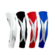 Компрессионная манжета на руку, Спортивная безопасность, баскетбольные защитные накладки на локти, гетры, волейбол, фитнес, защита от УФ-излучения