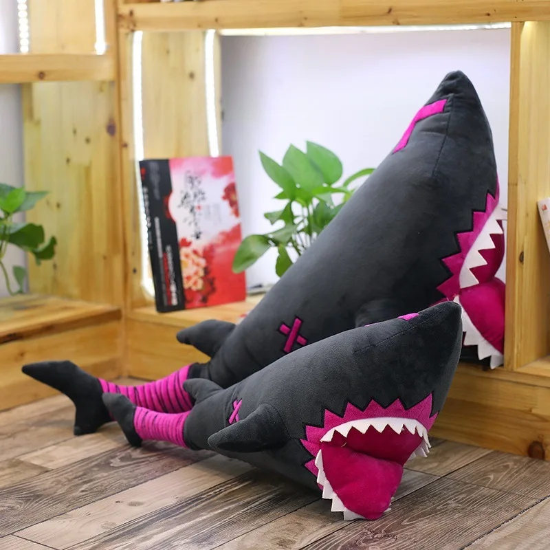 Идентичность V игры плюшевая игрушка Акула Мягкое Животное Shark Rocket плюшевые