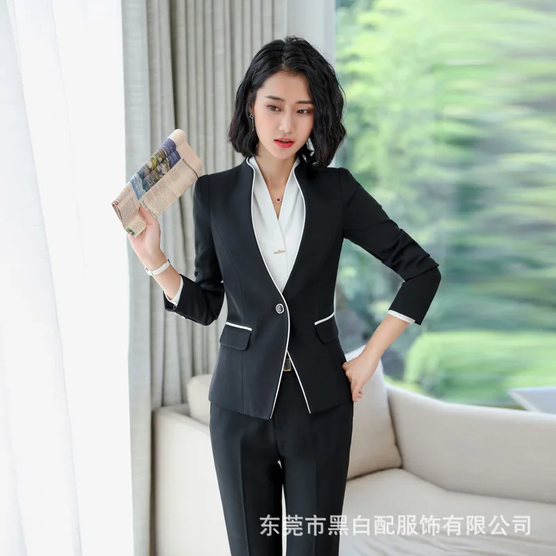 À Mode Longues Dames Noir Veste V Femmes De Costume Blaser Mince Gray black Plus Femelle Gris 2018 Cou Manches Blazers Taille Automne Blazer Blazer wwzqIWS0