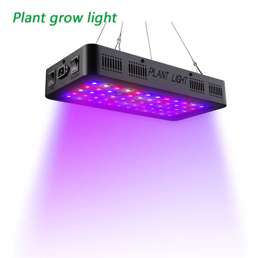 

Double Switch LED Plants Grow Light TS 600W Full Spectrum with Veg/Bloom Modes for Indoor Greenhouse Grow Tent Plants Grow Lamp