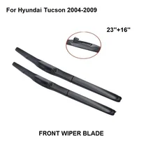 Accessaries carro Auto Brisas Lâmina Para Hyundai Tucson 2004-2009 23 ''+ 16'' Windshield Borracha Natural
