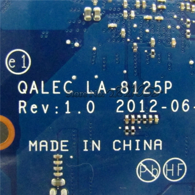 NOKOTION для Lenovo Thinkpad Edge E435 Материнская плата ноутбука QALEC LA-8125P основная плата E1-1200 ЦП DDR3