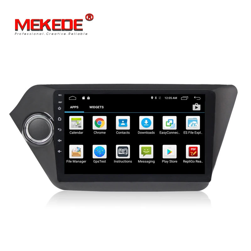 Discount Free shipping 8 core Android7.1  2G RAM 32G ROM Car GPS radio cassette for Kia Rio K2 2012 2013 2015 2016 support 4G LET wifi 3