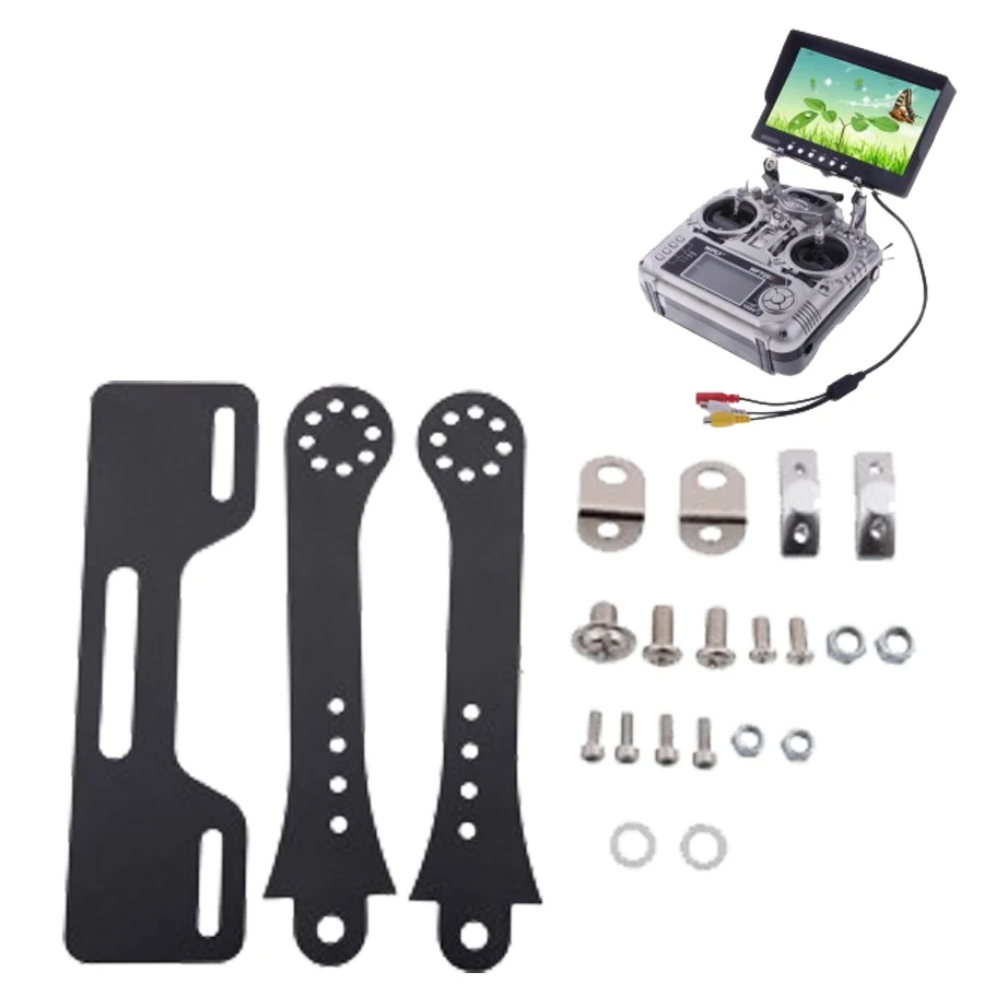 

GoolRC Glass Fiber FPV Monitor Mount Holder/Display Mounting Bracket for rc Transmitter