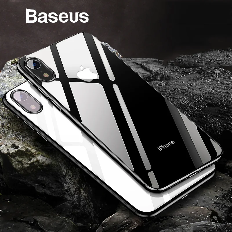 

Baseus Transparent Case For iPhone X Cover Dirt-resistant Ultra Thin Soft TPU Silicone High Transparency Case For iPhone X Cover