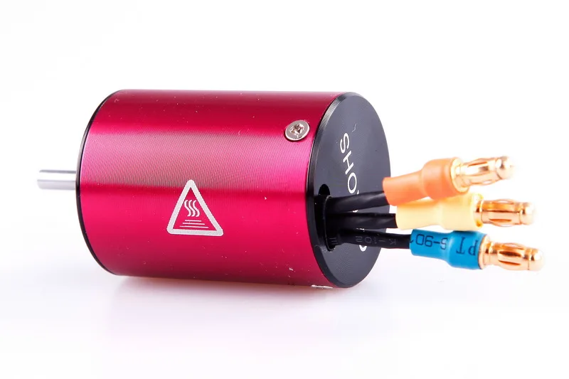 

LC RACING #L6048 BRUSHLESS MOTOR micro 380, 6.5T/4500kV, 4 Pole 2838 3.175mm Shaft Modified
