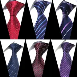 2019 новый классический плед мужские роскошные шёлковые мужские галстуки Пейсли плед для формальных и деловых встреч и торжеств Британский