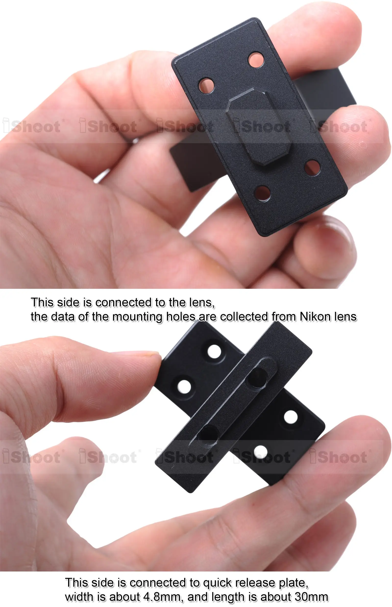 Nikon AF-S NIKKOR200-400mm f/4G ED VR Tripod Base Mount Connector Black1K682-838 