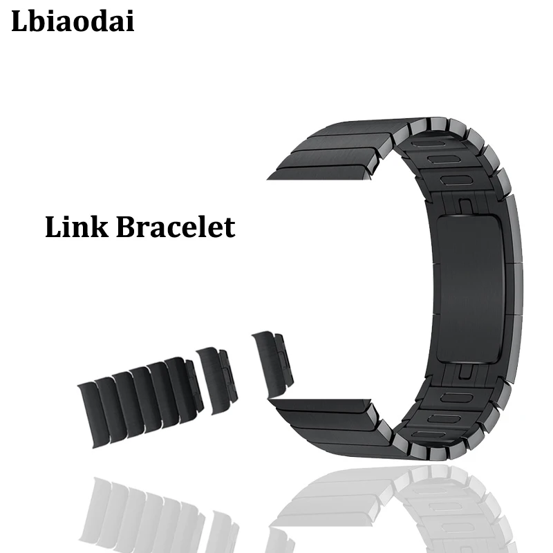 

Link bracelet strap for apple watch band 40mm 44mm 42mm 38mm correas iwatch series 4/3/2/1 Stainless steel watchband wrist belt
