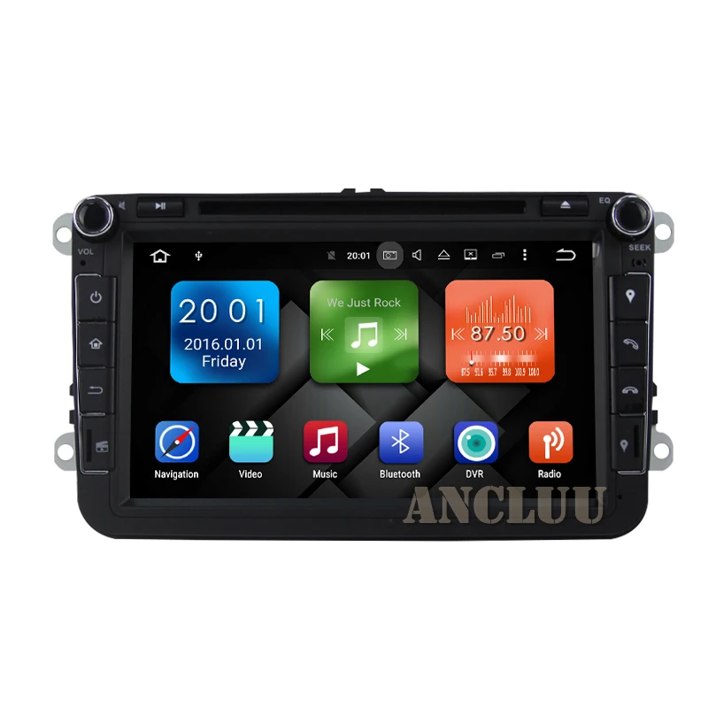 

8" Android 9.0 Car DVD Player For VW/Volkswagen/POLO/PASSAT/Golf/Bora/Skoda/Octavia car radio gps stereo tape recorder 2G RAM