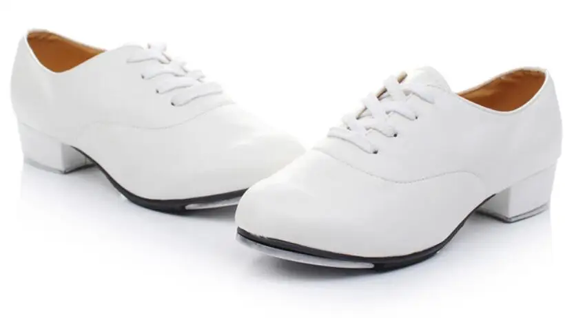 Size 25 45 Adult Men Children Boy Tap Dance Shoes Leather or PU Oxford Lace Up Dancing Girls Women shoes WD194|dance shoes|dance leatherdance girls |
