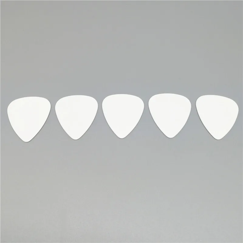 Cheapest Plastic Celluloid Guitar Picks 0.46mm Thin to 1.5mm Extra Heavy Gauge Plain White Color for Guitar Cheapest Plastic Celluloid Guitar Picks 0.46mm Thin to 1.5mm Extra Heavy Gauge Plain White Color for Guitar